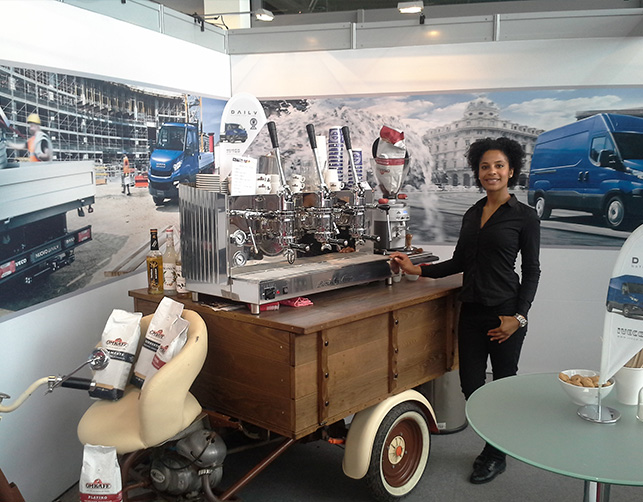Mobiles Thekensystem von Café Mobil
